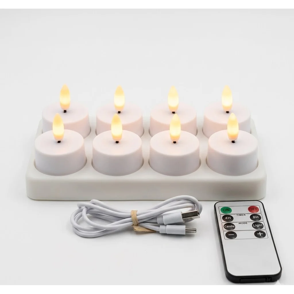 Flameless Candles LED Candles Battery Operated Timer - Image 10